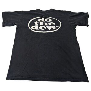 VTG 90s Mountain Dew Do The Dew Soda Promo T-Shirt Mens Sz L/XL USA Double Sided